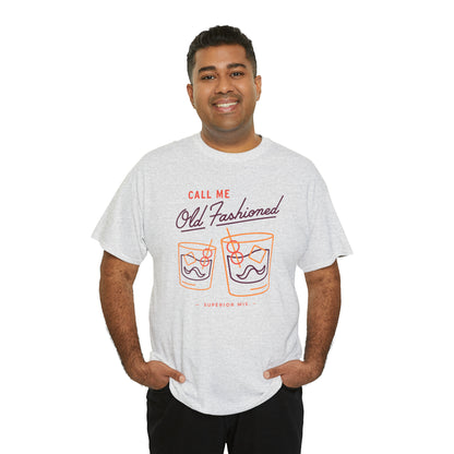 Old Fashioned (Light Colorway) Unisex Heavy Cotton Tee